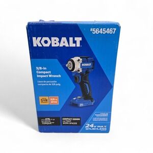 Kobalt 3/8" Compact Impact Wrench 24V Brushless KCIW 324B-03 Tool Only New